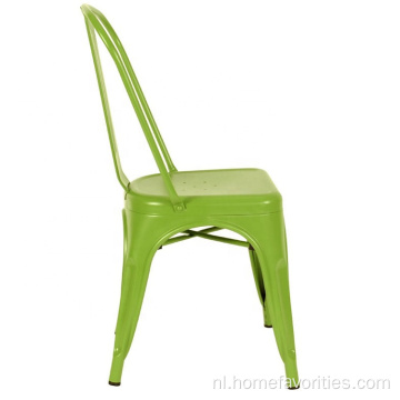 Pu Quay Indoor Leg Luxe Italiaanse metalen stoelen